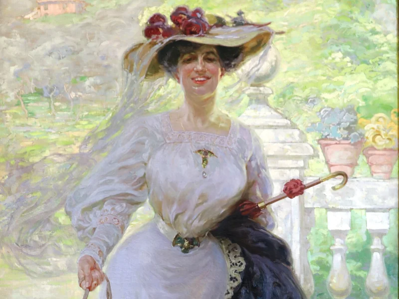 1863-Luigi De Servi - L'incontro, 1906